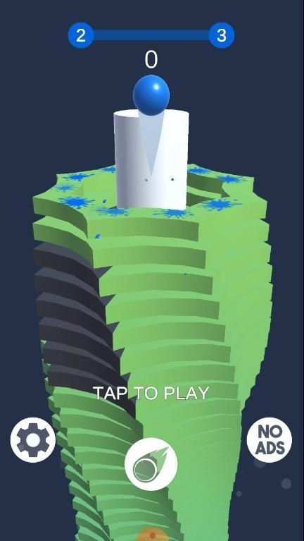 Drop Stack Ball - Helix Jump Ball 2020 स्क्रीनशॉट 2