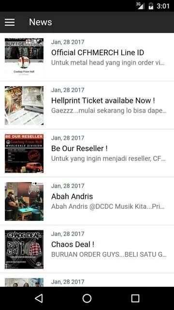 CFH MERCH 4 تصوير الشاشة