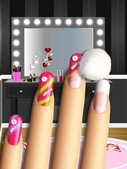 Glitter Nail Salon: Girls Game screenshot 3