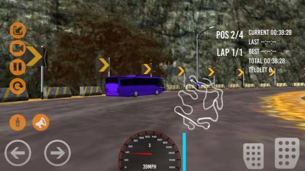 Bus Telolet Racing 3D स्क्रीनशॉट 5