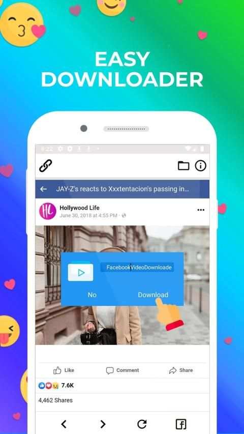 Video Downloader for Facebook स्क्रीनशॉट 2