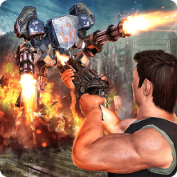 असली रोबोट लड़ाई बाइक सिम आइकन