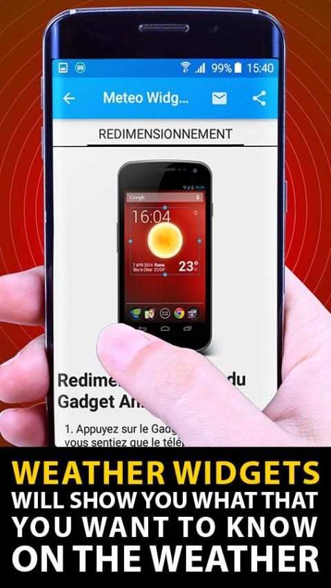 Best Weather Apps Widgets *️ скриншот 1