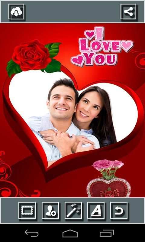 Love Photo Maker 1 تصوير الشاشة