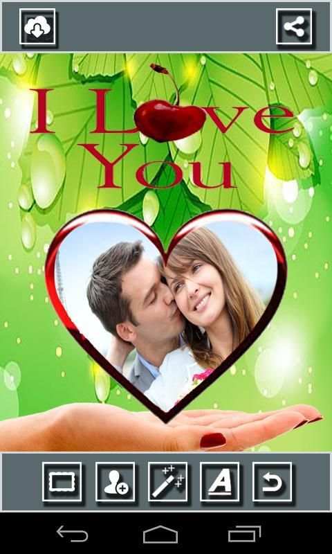 Love Photo Maker 4 تصوير الشاشة