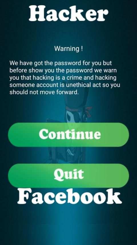 Hack Facebook Password Prank screenshot 3