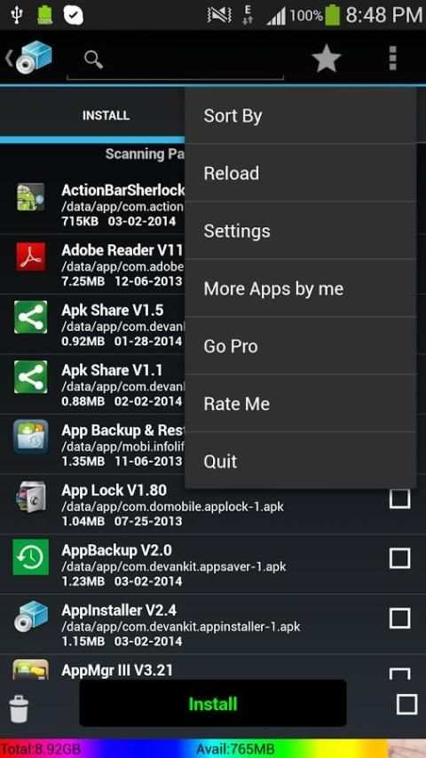 Apk installer For Android स्क्रीनशॉट 3