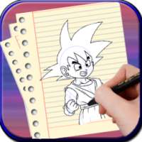 How to Draw Dragon Ball Z on 9Apps