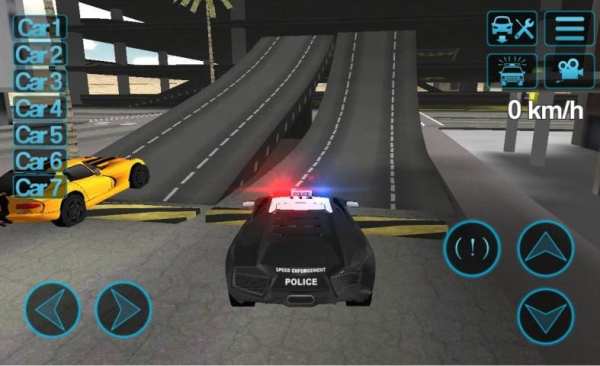 Police Car Driving Sim स्क्रीनशॉट 1