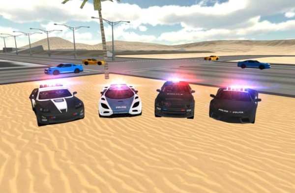 Police Car Driving Sim स्क्रीनशॉट 4