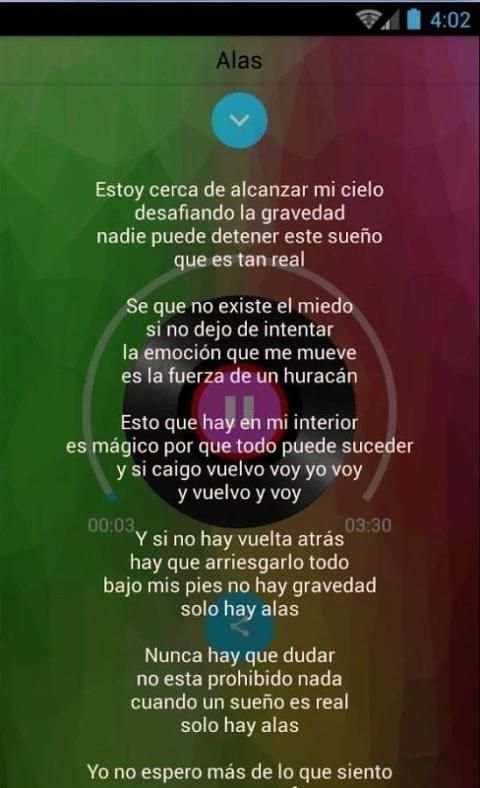 Soy Luna 2 Musica Letras Nuevo скриншот 1