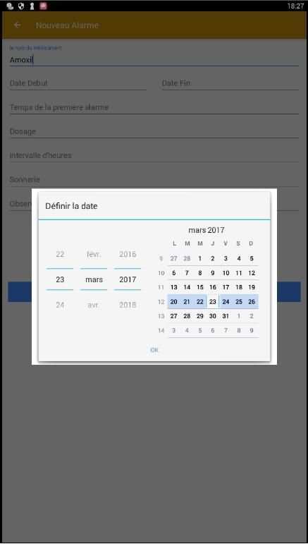 Médicament alert screenshot 7