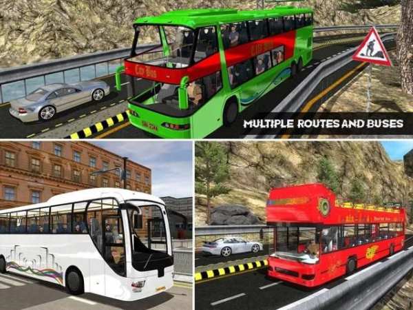 Tourist Bus Highway Driver Sim screenshot 6