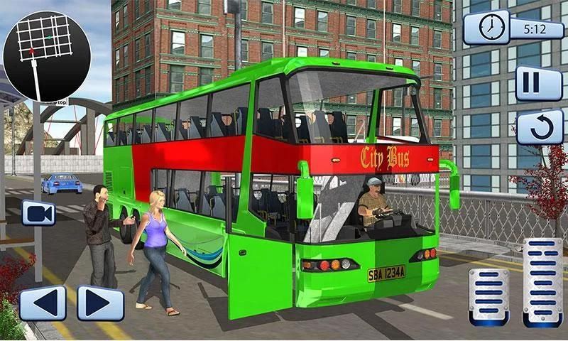 Tourist Bus Highway Driver Sim скриншот 17
