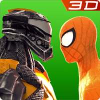 Hero Spider Vs Transform Robot