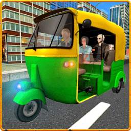 Tuk Tuk Rickshaw Rush Drive 3D