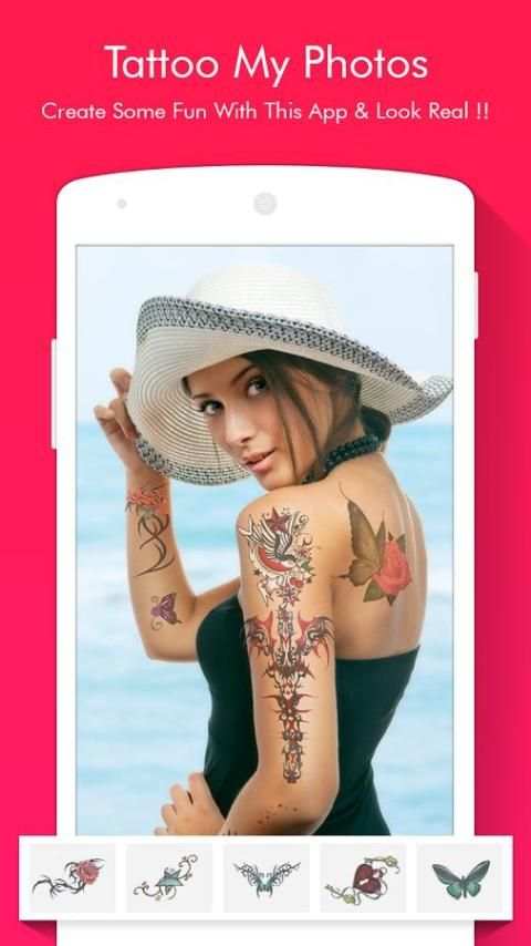 Tattoo My Photo स्क्रीनशॉट 1
