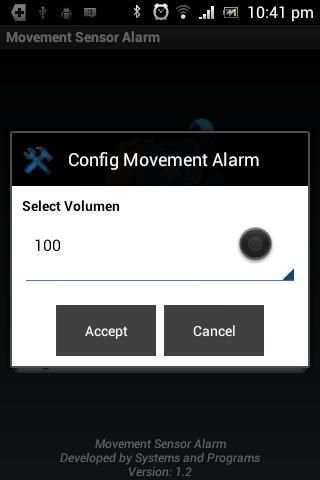 Alarma Sensor Movimiento स्क्रीनशॉट 2
