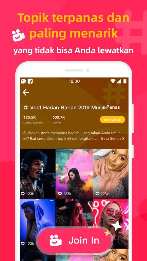 Vseek - video pendek & penawaran menarik screenshot 1