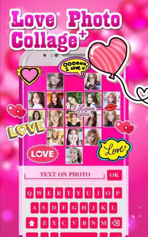 Love Photo Collage Plus скриншот 2