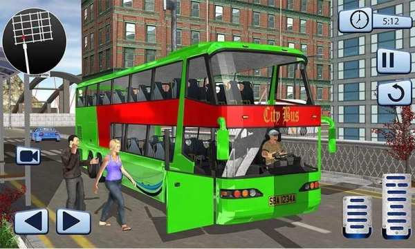 Tourist Bus Highway Driver Sim screenshot 17