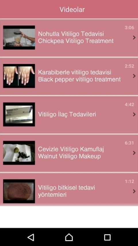 Vitiligo Türkiye скриншот 2