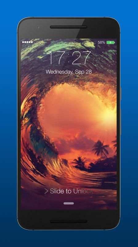 lock screen for iphone 7 скриншот 1