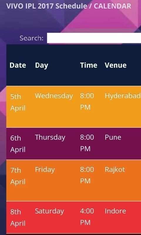 VIVO IPL LITE 2017 screenshot 4