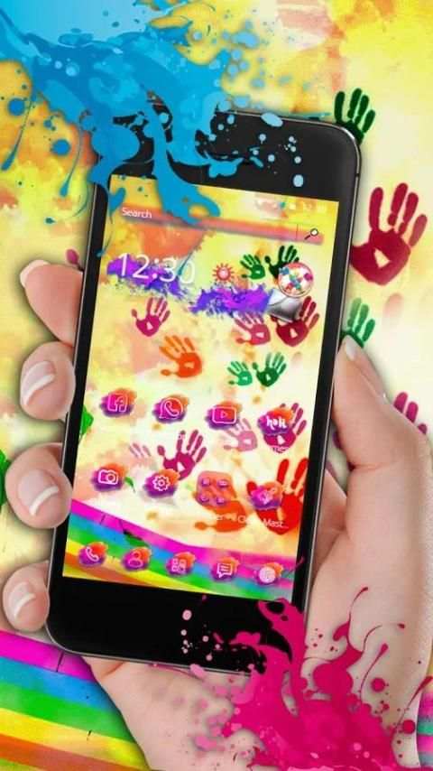 Holi Haiii Colorful Theme screenshot 3