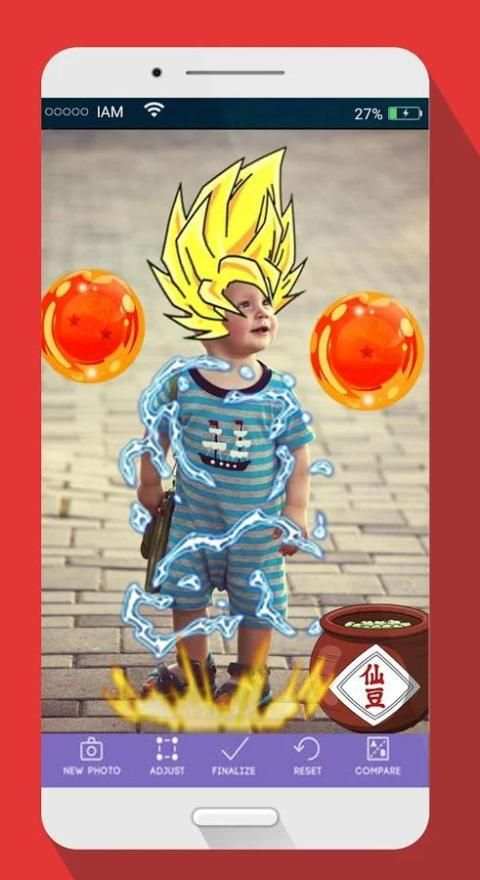 Saiyan Camera screenshot 2