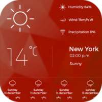 Animated Weather Widget