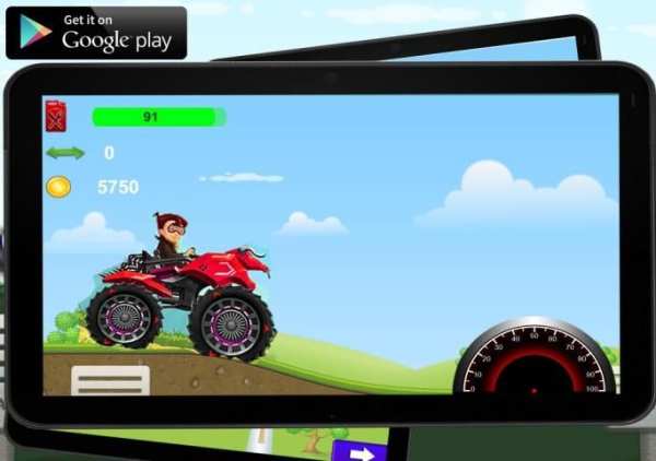Bheem Monster Car Racing Games скриншот 4