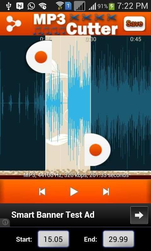 MP3 Ringtone Cutter FREE screenshot 5