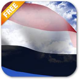 3D Yemen Flag Live Wallpaper