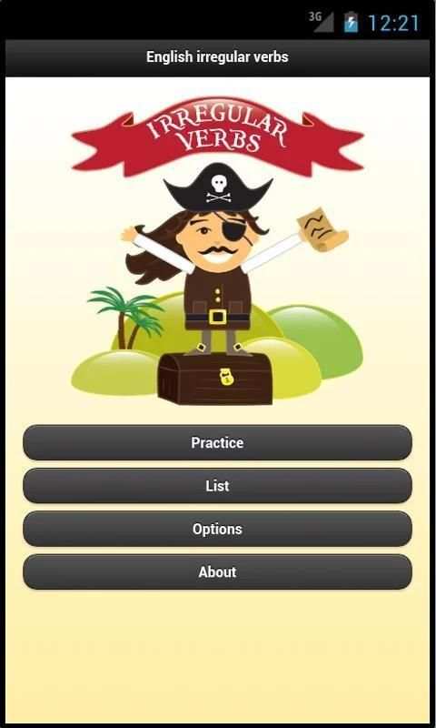 English irregular verbs скриншот 3