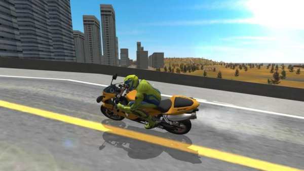 Bike Driving Simulator screenshot 1
