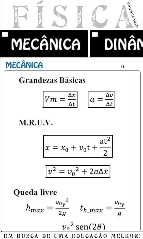 Fórmulas de Física screenshot 3