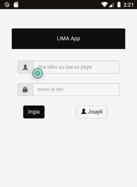 LIMA App screenshot 2