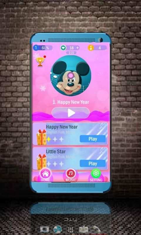 charactrs Disney playing piano screenshot 2