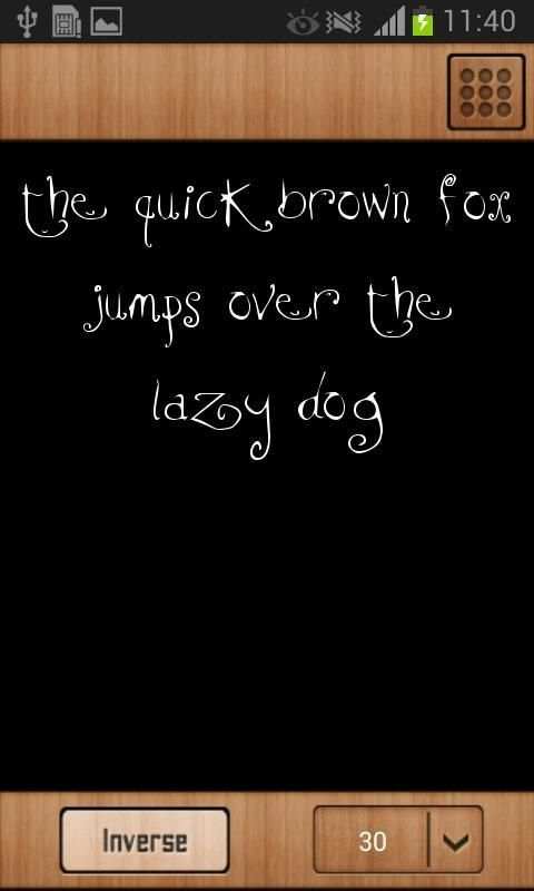 Galaxy Font Style 3 تصوير الشاشة
