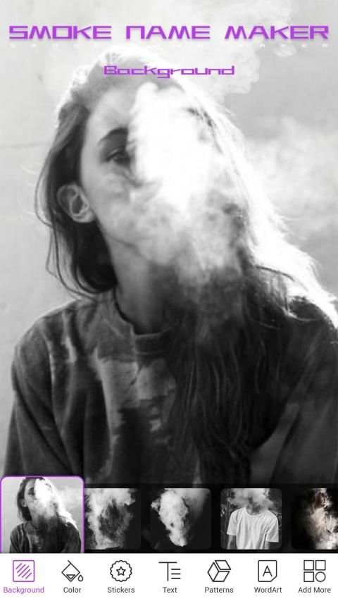Smoke Name Maker स्क्रीनशॉट 4