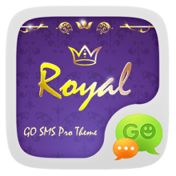 ikon GO SMS PRO ROYAL THEME EX
