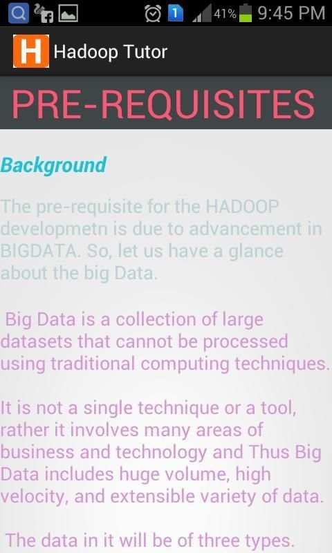 Hadoop Tutor screenshot 4