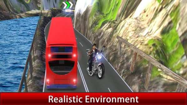 Modern Bus Driving Sim Free * screenshot 1