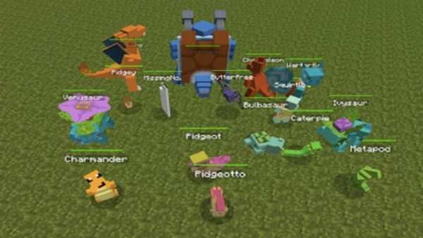 pixelmon mod for MCPE screenshot 1
