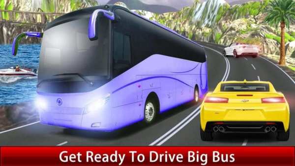 Modern Bus Driving Sim Free * screenshot 2