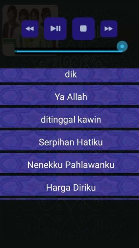 Lagu Religi Wali screenshot 2