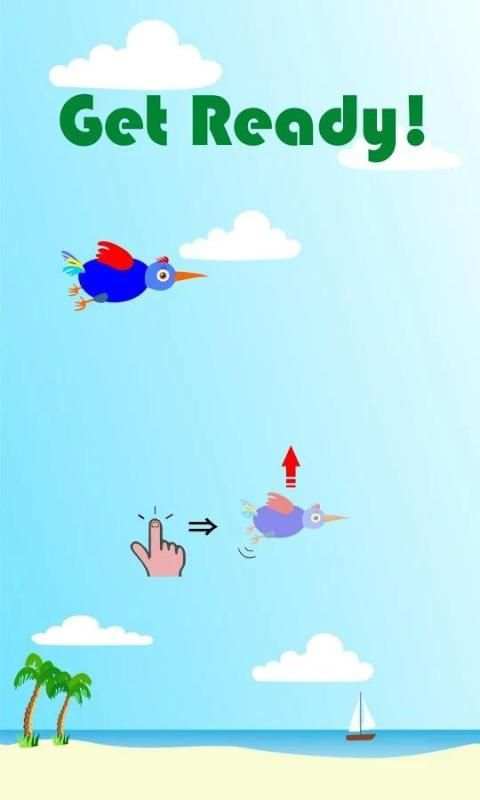 Funny Bird. At the beach скриншот 3