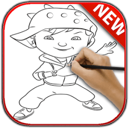 learn to draw boboiboy иконка