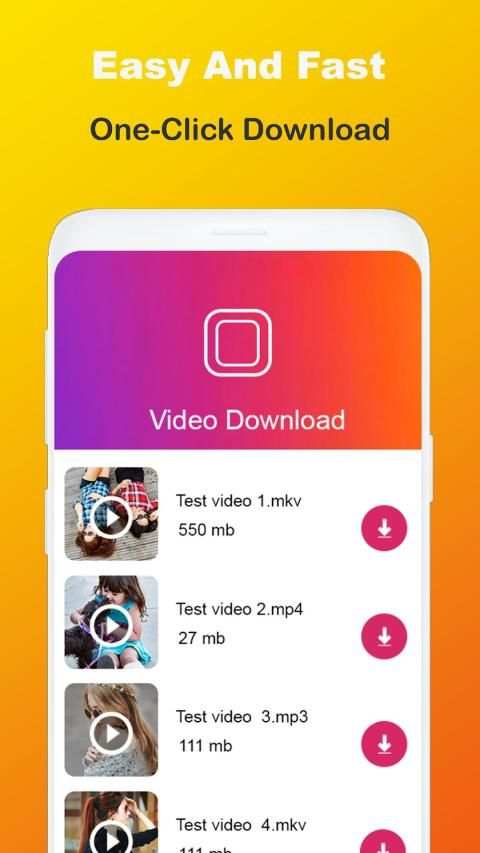 Tube Video Downloader - HD Videos Download App स्क्रीनशॉट 4